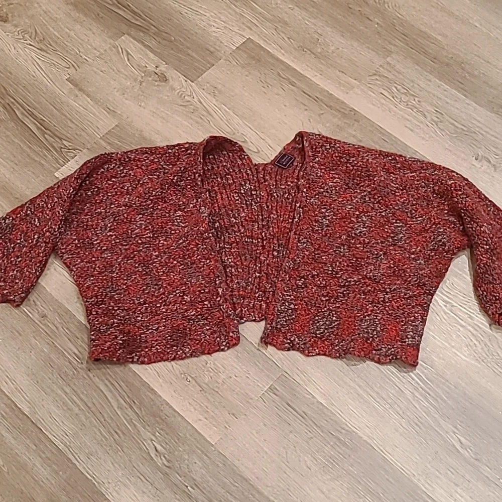 Color Works Cropped Sweater - Picture 1 of 7